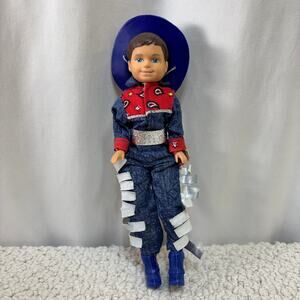 Pistol Pete Cowboy Doll Kid Kore American Heartland 7" Molded Hair 1995 W/ Hat